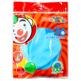 GLOBO PAYASO AZUL CIELO #36 3 PZ FABRICAS SELECTAS