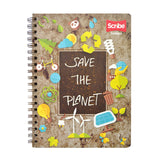 CUADERNO PROFESIONAL ESPIRAL ECOLOGICO C5 100 HJ SCRIBE MNK