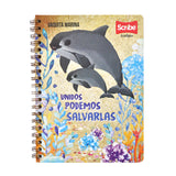CUADERNO PROFESIONAL ESPIRAL ECOLOGICO C5 100 HJ SCRIBE MNK