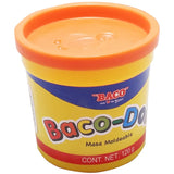 PLASTILINA BOTE 120 GR BACO-DOH NARANJA BACO MNK
