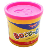 PLASTILINA BOTE 120 GR BACO-DOH ROSA FLUORECENTE BACO MNK