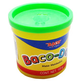 PLASTILINA BOTE 120 GR BACO-DOH VERDE FLUORECENTE BACO MNK