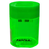 SACAPUNTAS GUARDABASURA DOBLE 5042CA PASCUA MNK