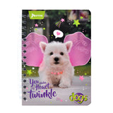 CUADERNO FRANCES DOBLE ARGOLLA DOGS 100 HJ RAYA NORMA MNK