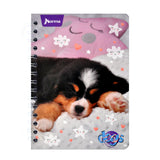CUADERNO FRANCES DOBLE ARGOLLA DOGS 100 HJ RAYA NORMA MNK