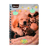 CUADERNO FRANCES DOBLE ARGOLLA DOGS 100 HJ RAYA NORMA MNK