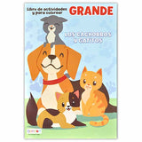 LIBRO ILUMINAR ACTIVIDADES CACHORROS Y GATITOS 4 SEASONS MNK
