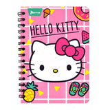 CUADERNO FRANCES DOBLE ARGOLLA HELLO KITT 100 HJ C7 NORMA MNK