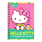 CUADERNO FRANCES DOBLE ARGOLLA HELLO KITT 100 HJ C7 NORMA MNK