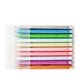 MARCADOR GLITTER KIUT 10 PZ NORMA MNK