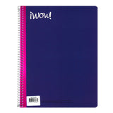 CUADERNO PROFESIONAL WOW UNICOLOR 100 HJ C7 NORMA MNK