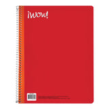 CUADERNO PROFESIONAL WOW UNICOLOR 100 HJ C7 NORMA MNK