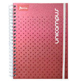 CUADERNO PROFESIONAL DOBLE ARGOLLA UNICAMPUS METALICO 160 HJ RAYA NORMA MNK