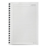 CUADERNO DOBLE ARGOLLA DURA BOOK UNICAMPUS METALICO 160 HJ RAYA  NORMA MNK