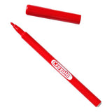 MARCADOR LAVABLE WONDER FINO 12 PZS CRAYOLA