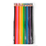 COLORES MADERA JOCARITOS LARGOS TRIANGULAR 12 PZ 4 MM JOCAR MNK