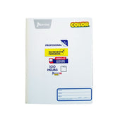 CUADERNO PROFESIONAL COSIDO COLOR 360 100 HJ BLANCO NORMA MNK
