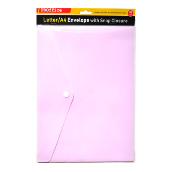 SOBRE PLASTICO C/BOTON CARTA COLORES 4 SEASONS MNK