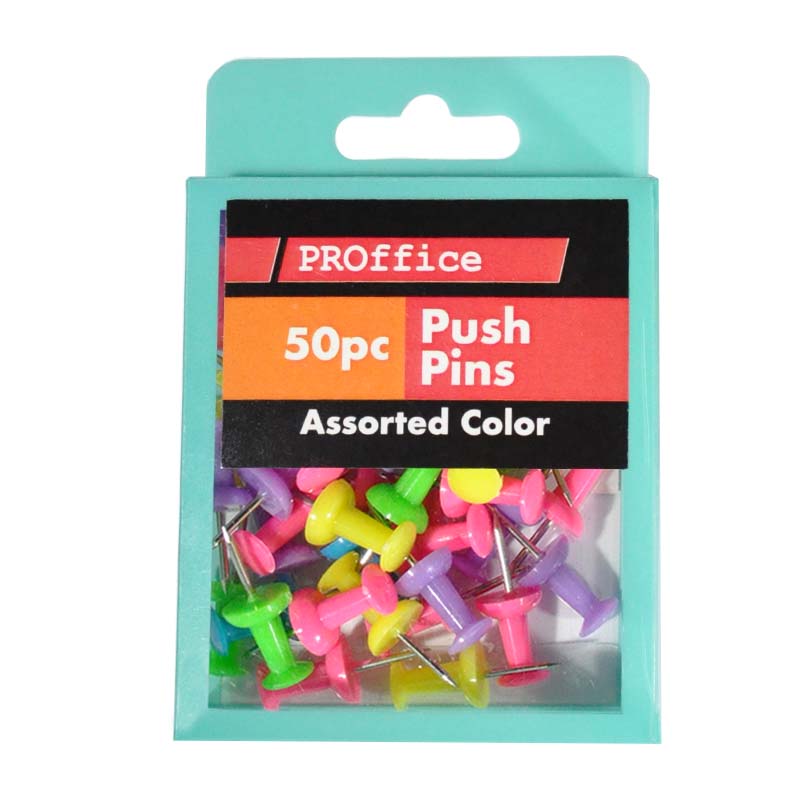 PUSH PIN COLORES 50 PZ 4 SEASONS