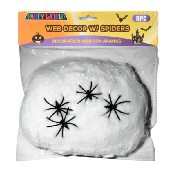 TELARAÑA COLORES 56.7 GM HALLOWEEN