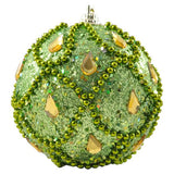 ESFERA 80 MM NAVIDAD HT-A07815 VERDE MANZANA BRIDGECO
