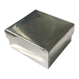 CAJA JOYERA PLATA 9.7 X 9.7 X 2.1 CREATIVOS