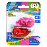 CORRECTOR CINTA 2 PZ PASCUA MNK