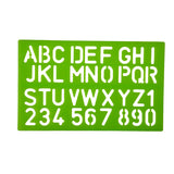 MOLDE DE LETRAS 4 PZ # 302 BAZIC