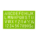 MOLDE DE LETRAS 4 PZ # 302 BAZIC
