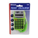 CALCULADORA BASICA 8 DIGITOS 3006 BAZIC MNK