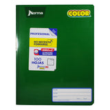 CUADERNO PROFESIONAL COSIDO COLOR 360 100 HJ RAYA NORMA MNK