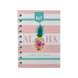 CUADERNO POCKET DOBLE ARGOLLA KIUT 80 HJ RAYA NORMA MNK