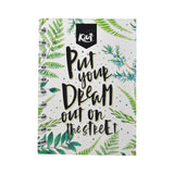 CUADERNO POCKET DOBLE ARGOLLA KIUT 80 HJ RAYA NORMA MNK