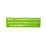 MOLDE DE LETRAS 4 PZ # 302 BAZIC