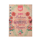 CUADERNO POCKET DOBLE ARGOLLA KIUT 80 HJ RAYA NORMA MNK