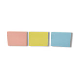 NOTAS ADHESIVAS MEMO TIP PASTEL 1.5X2 3 PZ JANEL