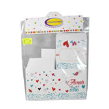 CAJA CUBO 4 PZS CJ701 SAN VALENTIN CREATIVOS
