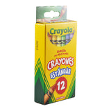 CRAYON ESTANDAR CRAYOLA 12 PZ CRAYOLA MNK