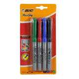 MARCADOR PERMANENTE MARKING SURTIDO 4 PZ BIC MNK