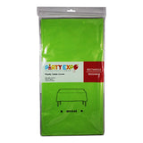 MANTEL PLASTICO LISO INDIVIDUAL VERDE MANZANA 54X108 NATURAL