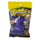 GLOBO CARNAVAL #9 PURPURA/MORADO 50 PZ LA COLMENA