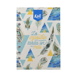 CUADERNO POCKET DOBLE ARGOLLA KIUT 80 HJ RAYA NORMA MNK