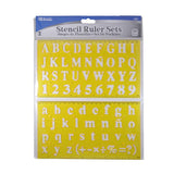 MOLDE DE LETRAS 2 PZ #305 BAZIC
