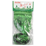 LLUVIA METALICA 40 CM NAVIDAD VERDE NAVIARBOL