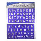 MOLDE DE LETRAS 2 PZ #305 BAZIC