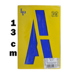 MOLDE DE LETRAS #37 13 CM INDIVIDUAL LETRAS PLASTICAS