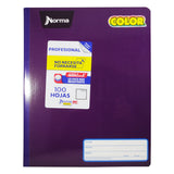 CUADERNO PROFESIONAL COSIDO COLOR 360 100 HJ RAYA NORMA MNK