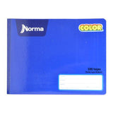 CUADERNO ITALIANO COSIDO COLOR 360 100 HJ DOBLE RAYA NORMA MNK