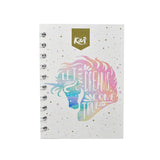 CUADERNO POCKET DOBLE ARGOLLA KIUT 80 HJ RAYA NORMA MNK