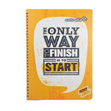 CUADERNO PROFESIONAL DOBLE ARGOLLA WIRE 100 HJ C7 ESTRELLA MNK